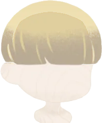 やわらかプラチナマッシュヘアの画像