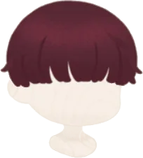 ワインレッドマッシュの画像