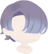 目隠れグラデショートの画像