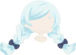 魔法使いのおさげ髪の画像