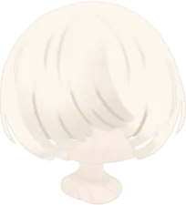 無垢なフェザーヘアの画像