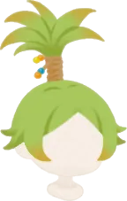 古代植物アレンジヘアの画像