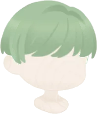グリーンマッシュヘアの画像