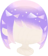 神殿の水晶ヘアの画像