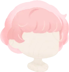 フワフワパーマヘアの画像