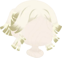 雅なショートポニーテールの画像