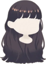 香るパープルブラウンロングの画像