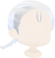 究めし者のおさげ髪の画像