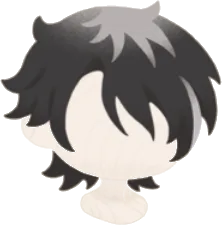 獲物を狙うウルフヘアの画像