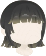 ぱっつん和風ボブの画像