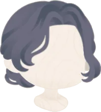 シックなアップヘアの画像