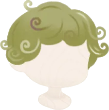 くるくる春のゼンマイヘアの画像