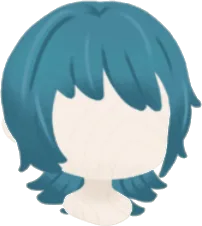 のどかなブルーヘアの画像