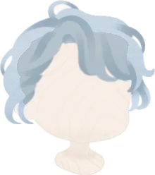 おしゃれなウェーブショートヘアの画像