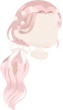 ウェディングサイドテールヘアの画像