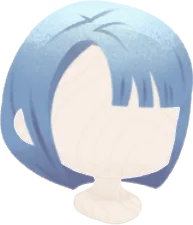 海色の前下がりボブの画像