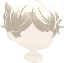 外はねグレイッシュヘアの画像