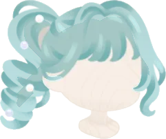 ミントなサイドテールの画像