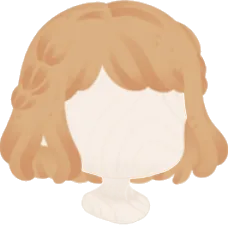 こんがりクッキーヘアの画像