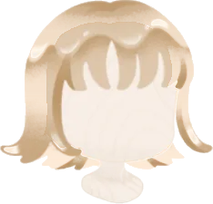 カフェオレなミディアムヘアの画像