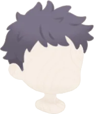 無造作ツーブロックヘアの画像
