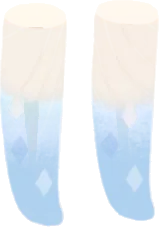 きらめく足の画像