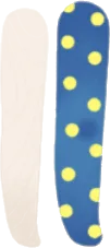 左足用キノコタイツ・ブルーの画像