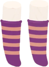 しましまのハイソックスの画像