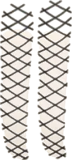 おしゃまな網タイツの画像