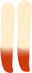 赤に染まるタイツの画像