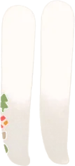 クリスマスホワイトコットンタイツの画像