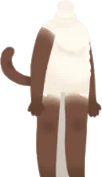シャム猫インナーの画像