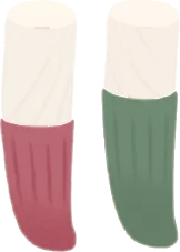 あべこべなソックスの画像