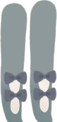 カットアウトリボンタイツの画像