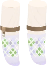 ソックスガーター付きハイソッグスの画像