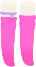 レッグハーネス付きハイソックスの画像