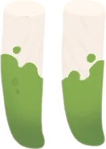 苔むした足袋の画像