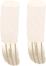 素朴なナチュラルソックスの画像