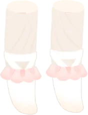 ストラップハイソックスの画像