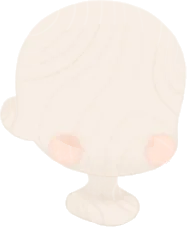 大きめぼってりチークの画像