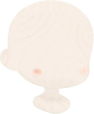 魔女っ子のチークの画像
