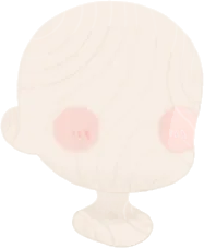 夕暮れに染まるチークの画像