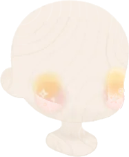 お絵描きチークの画像