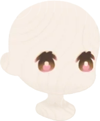 幼げな桃色の瞳の画像
