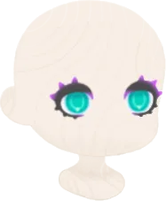 トゲまつ毛のぱっちりアイの画像