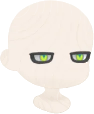 クールな黒ラインアイの画像