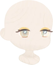 華やかなグレーの瞳の画像
