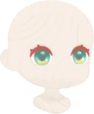 さわやかな新緑の瞳の画像