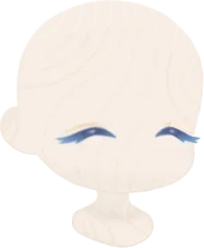 癒しの微笑みアイの画像