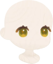 森に誘われた少女の瞳の画像